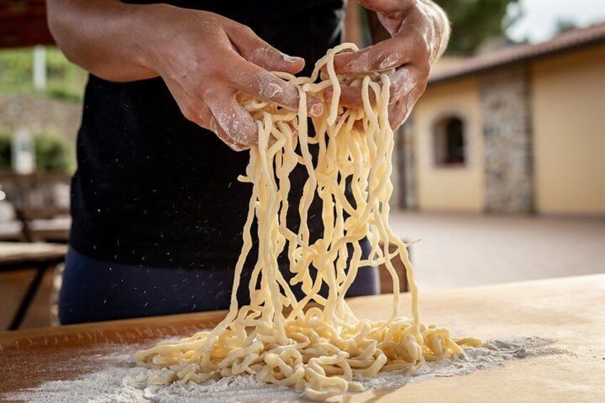 Private Cooking Class & Brunello Wine Tasting at a Boutique Winery in Montalcino