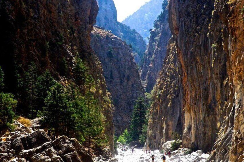 Samaria Gorge Hike from Heraklion region