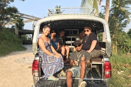 Road trip around Koh Phangan-Join Trip(Pickup Haadrin-Thong Sala)