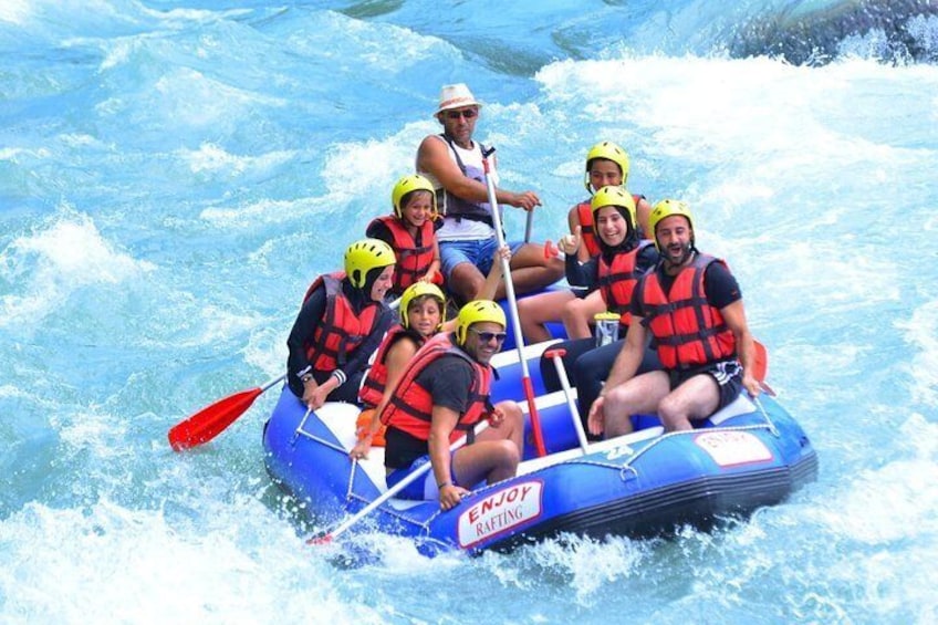 Koprulu Canyon White Water Rafting in Antalya