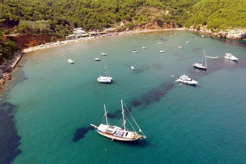 Sandy Beach Šunj on Island Lopud