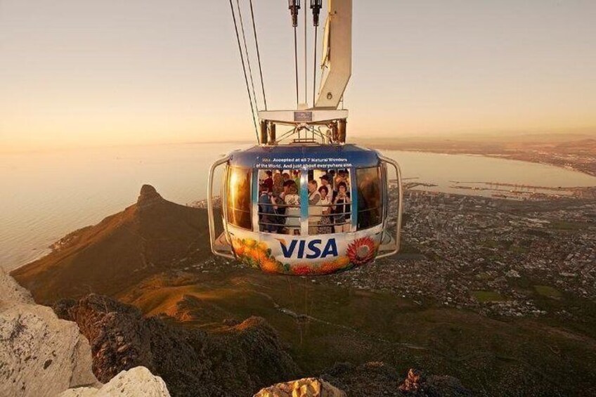 Cable car ride - Table Mountain