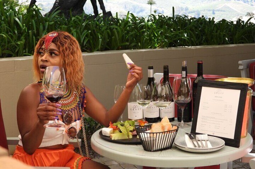 Stellenbosch and Franschhoek 20 Wine Tasting & Lunch & Tasting Fees Shared Tour
