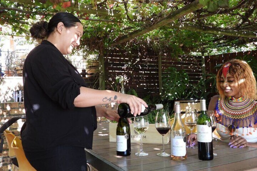 Stellenbosch and Franschhoek 20 Wine Tasting & Lunch & Tasting Fees Shared Tour