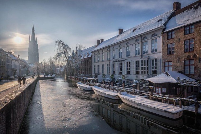The fairy tale of Brugge in winter.