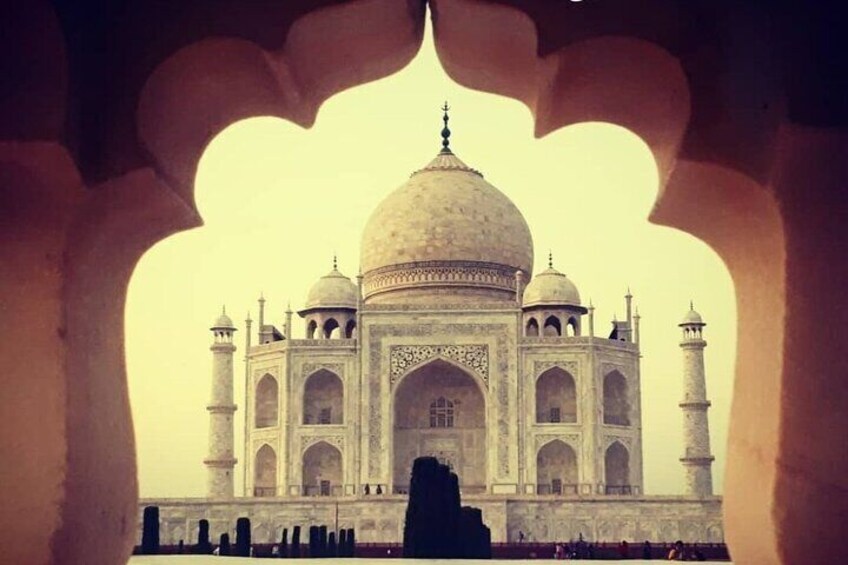 Secret point of Taj Mahal photo 