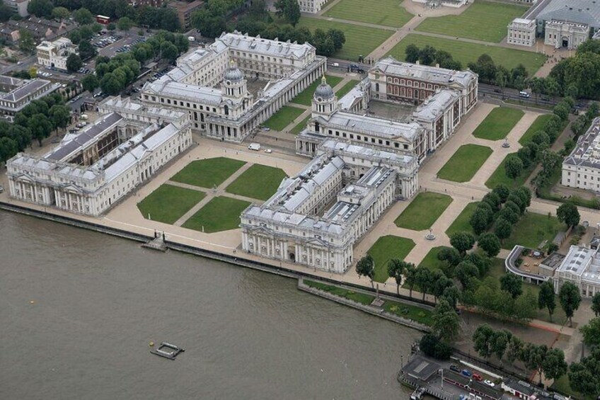 Aerial View of the Old Royal Naval College
