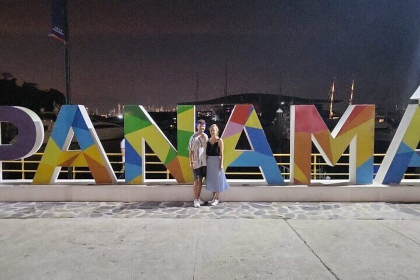Letrero de Panamá