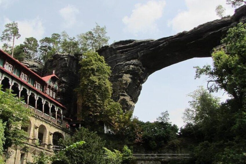 Bohemian Switzerland national park Private day trip with Lunch and Boat ride