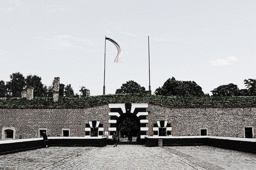 Terezin Little Fortress entrance