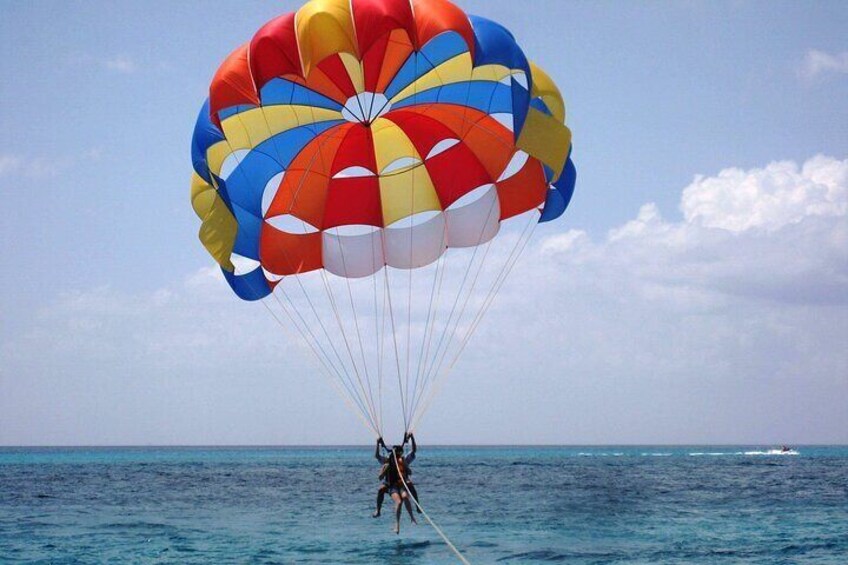 2 Hours Semi-submarine, and 3 Hours ATV Safari, Camel Ried, & Parachute-Hurghada