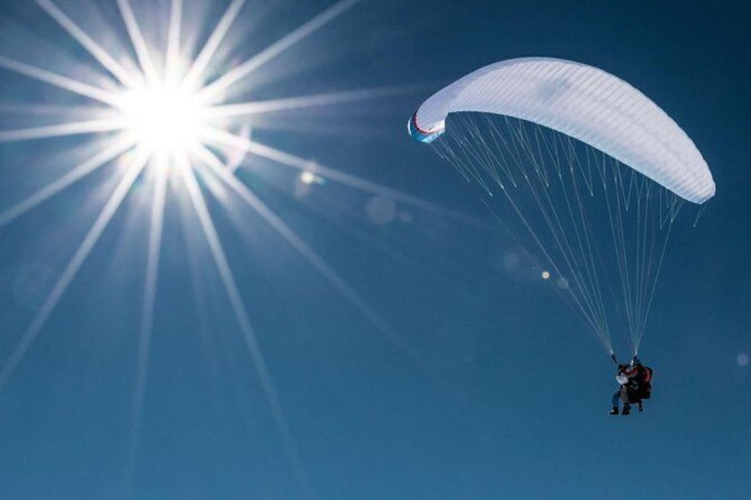Show item 1 of 11. Davos Paragliding Private Tandem Pilot Half Day