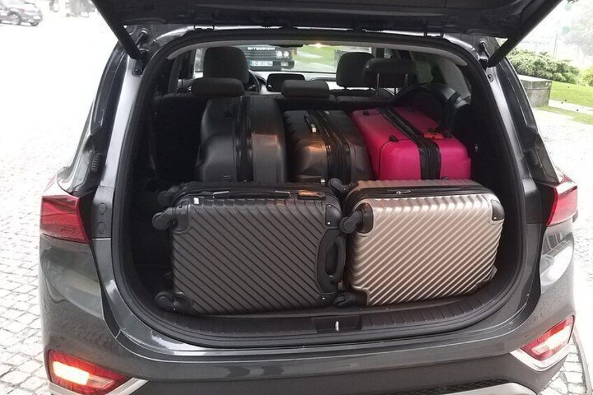 Hyundai Santa Fé - Luggage Capacity 