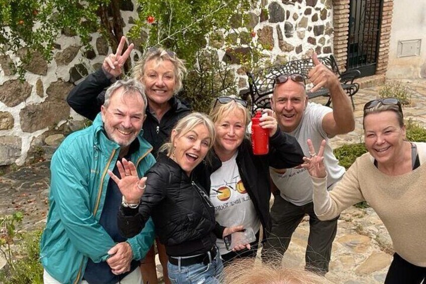 Wine & Tapas tour by electric bike (e-bike) including Ronda pickup (full day)