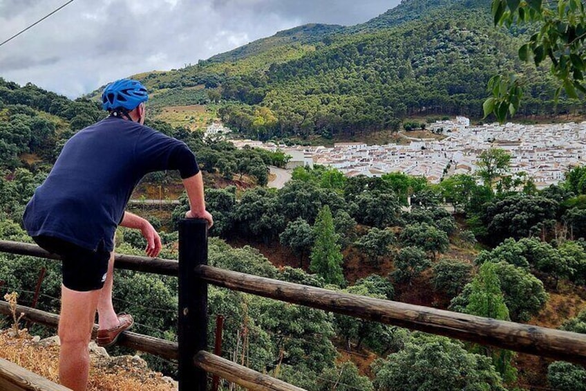 Wine & Tapas tour by electric bike (e-bike) including Ronda pickup (full day)