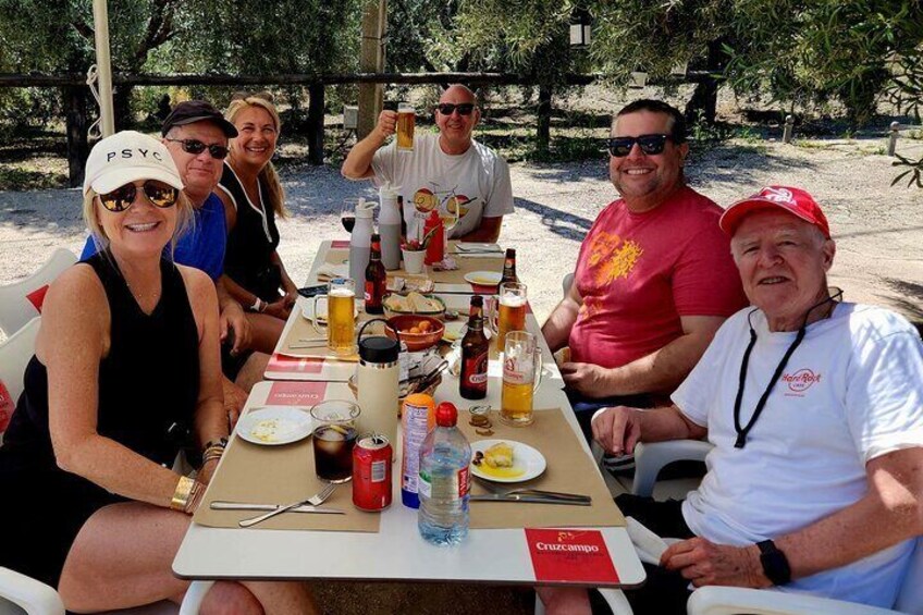 Wine, Tapas & Lake Zahara by e-bike including Ronda pickup (full day)