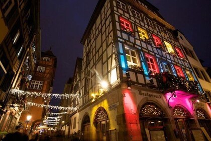 Strasbourg Christmas Lights Sightseeing Pedicab Private Guided Tour