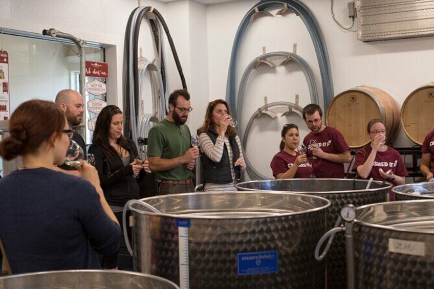 Show item 4 of 9. Meet the Winemakers - Winery Tour
