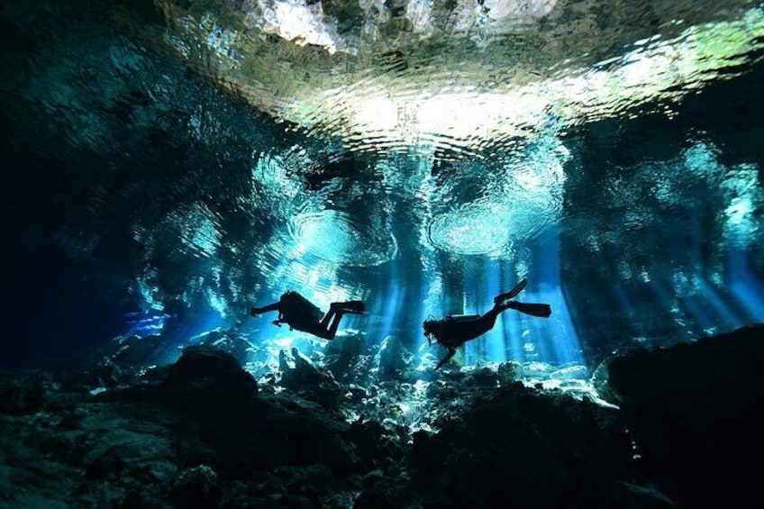 2-Tank Cenote Certified Dive in Tulum