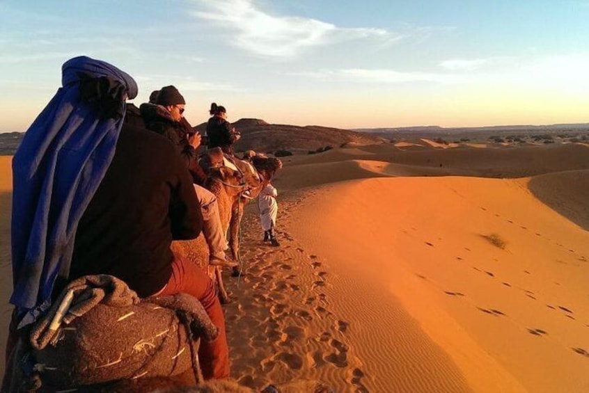 Trip To Merzouga Desert From Erfoud, To Watch Sunset Over Dunes, Camel Ride