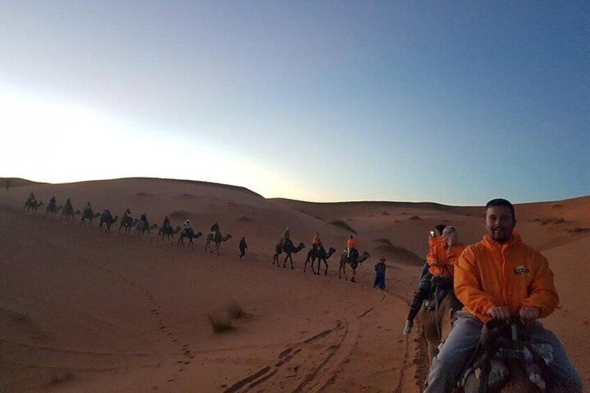 Trip To Merzouga Desert From Erfoud, Sunset Over Dunes, Camel Ride, No Extra Fee