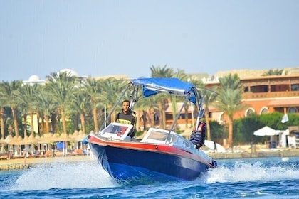 Semi PRIVATE Speedboat Swim With Dolphins Sea Trip - Hurghada