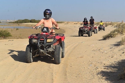 3 Hours Safari Afternoon By quad bike Quad & Camel Ride With Transfer - Mar...