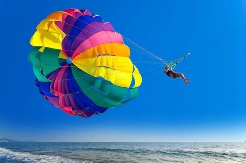 Parasailing With Transportation Fly in The Sky - Hurghada
