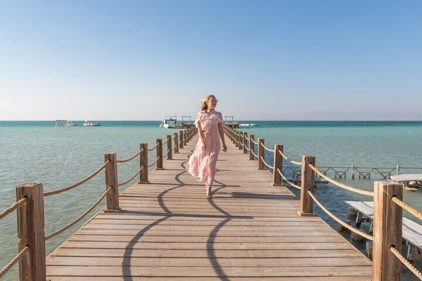 Orange Bay Island Snorkeling Trip With Water Sports From Hurghada