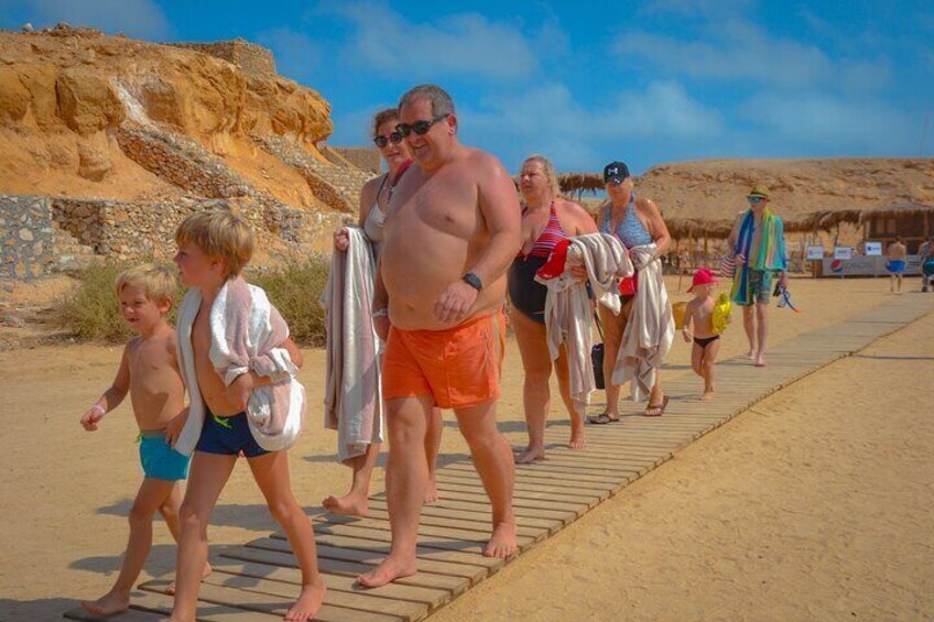 Orange Bay Island VIP Snorkeling Sea Trip & Water Sports Full Day - Hurghada