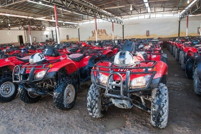 Private 6 Hours ATV Quad Safari with Dinner and Show in Hurghada