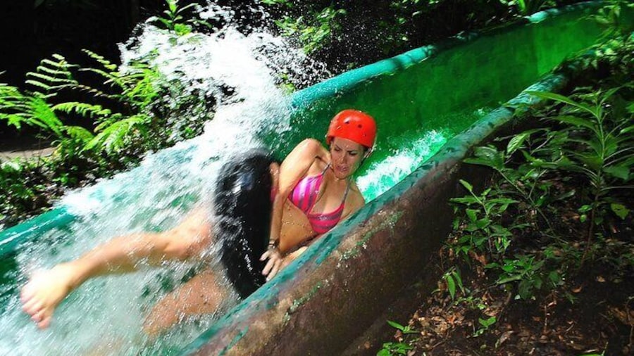 water slide