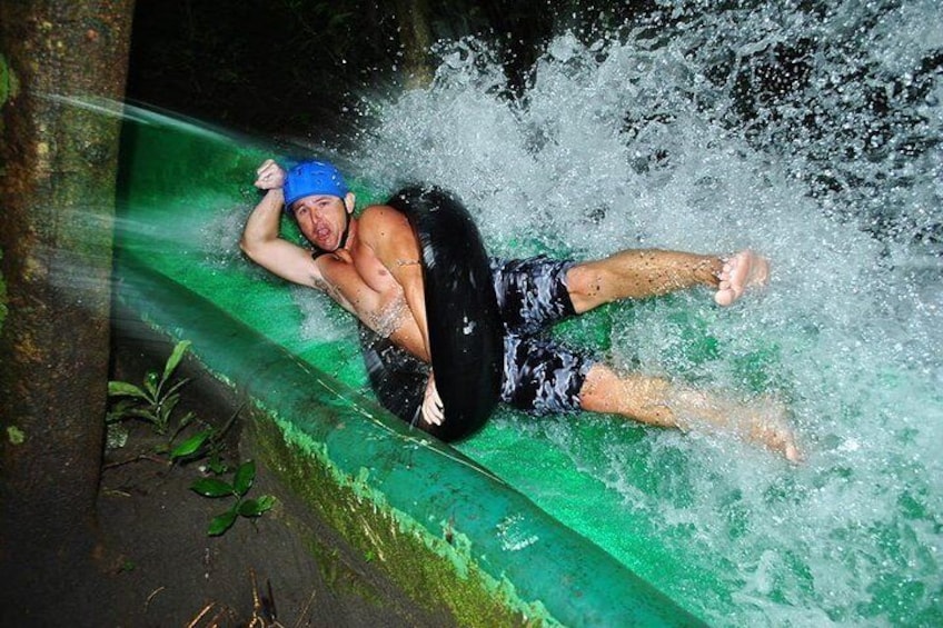 water slide