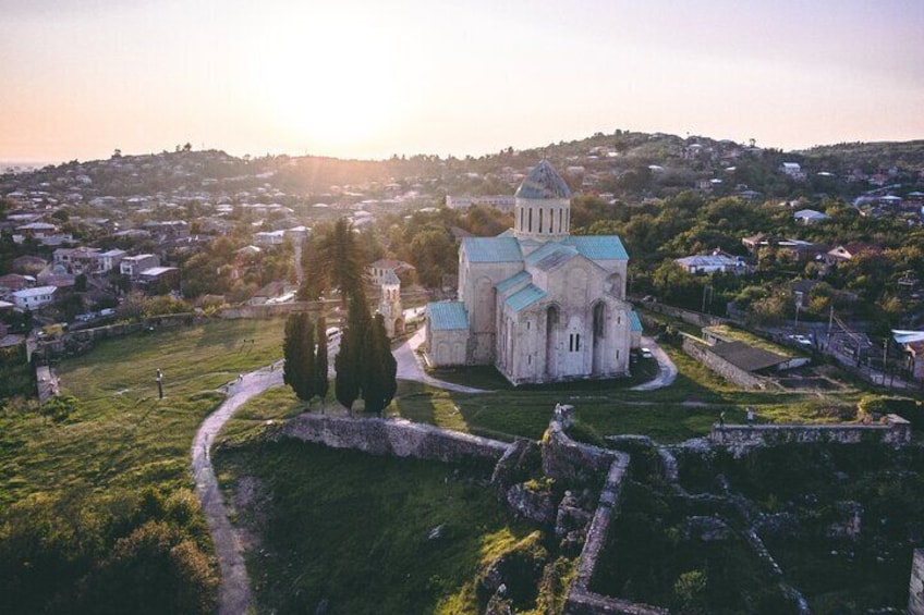 Bagrati cathedral from above