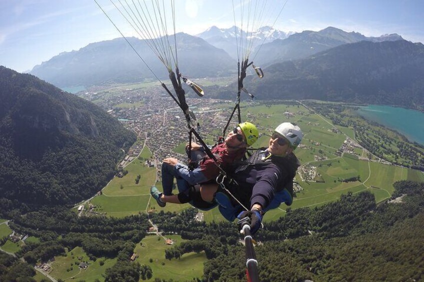 Tandem Paragliding Experience from Interlaken