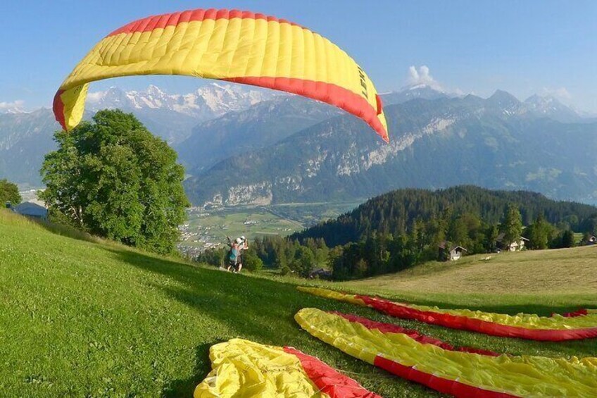 Tandem Paragliding Experience from Interlaken