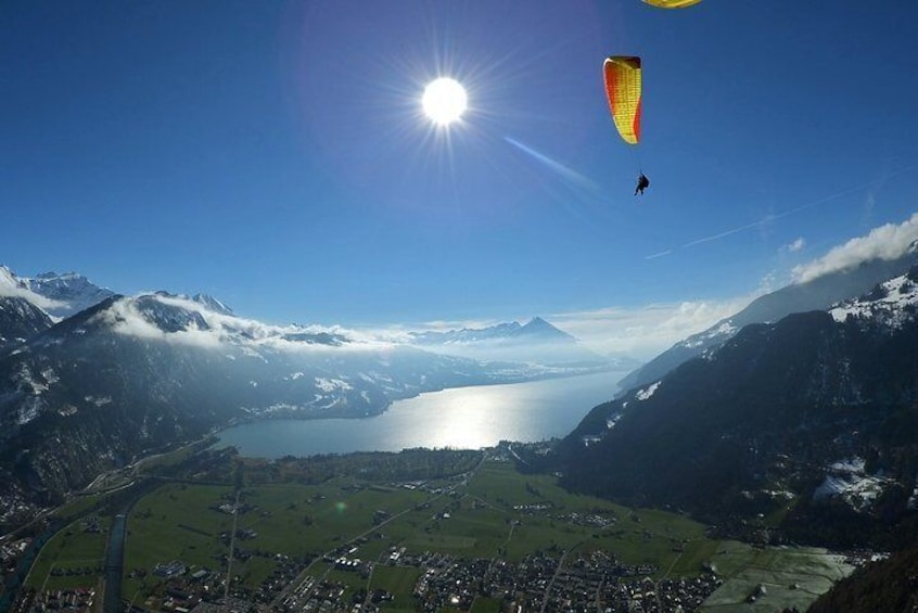 Tandem Paragliding Experience from Interlaken