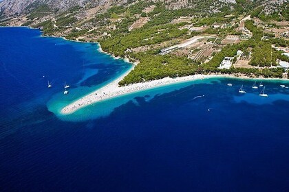 Half day private boat tour to Golden Horn on Brač island