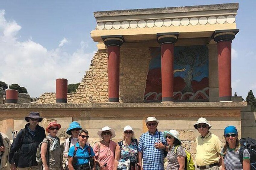 Knossos palace and the Labyrinth. Quest for demigods and heroes.