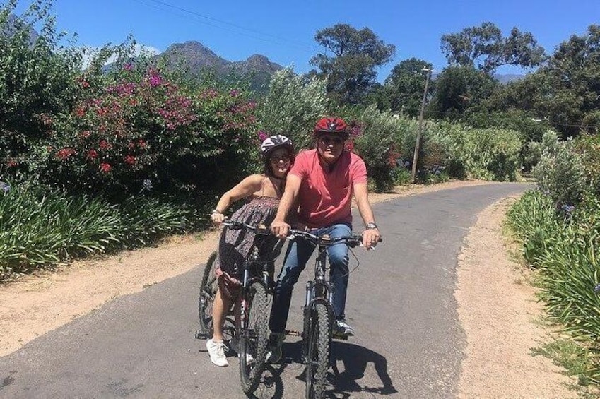 Franschhoek Sip & Cycle Experience Full Day - Private Tour