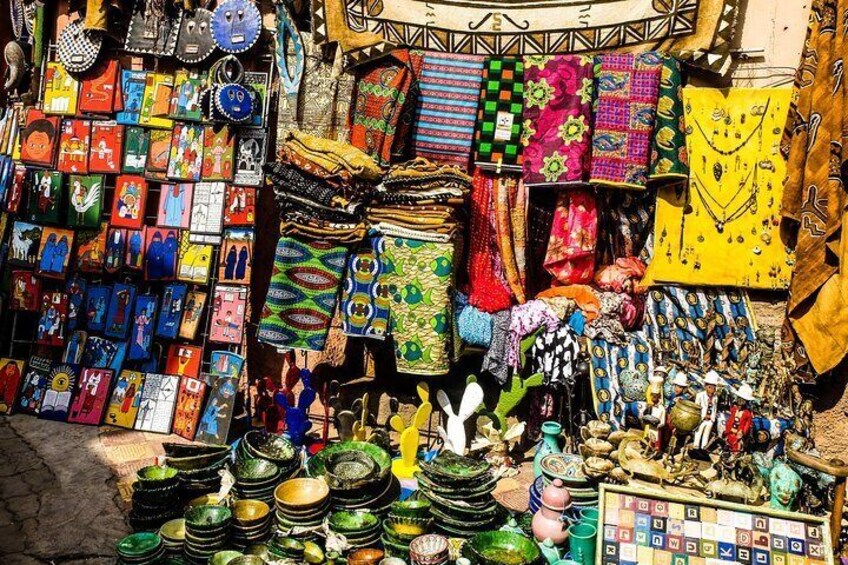 SHOPPING TOUR MARRAKECH: Local artisans visit in the souks of Marrakech