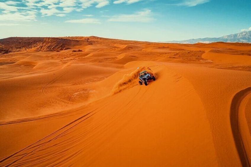 Our highly experienced guides will teach YOU to take on a dune!