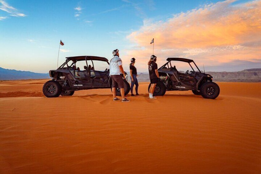 Sand Dunes Sunset