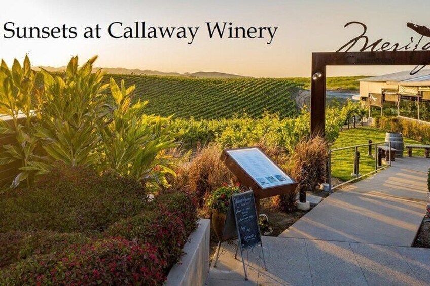 RANCHO CAL WINE TOUR (SATURDAYS)