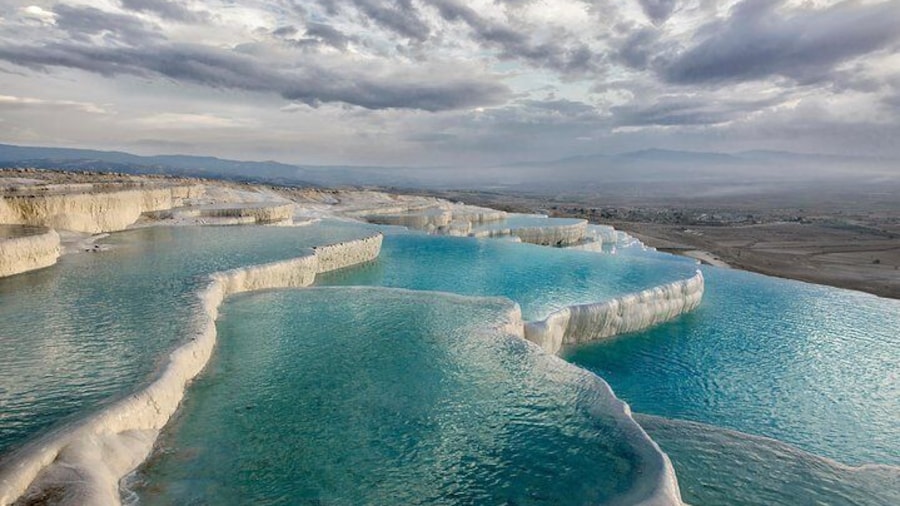 Pamukkale travertines