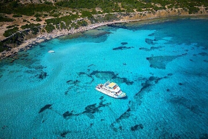 Blue Lagoon Bus and Water Slide Boat Day Trip from Paphos