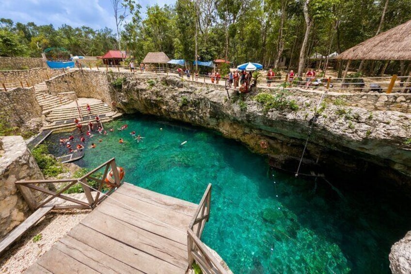 Tulum Ruins Cenote and Swimming with Turtles from Playa del Carmen