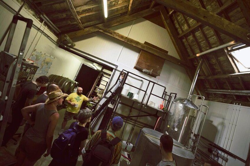 Explore the original, rustic Fyne Ales brewery - now home to the special Origins Brewing project.