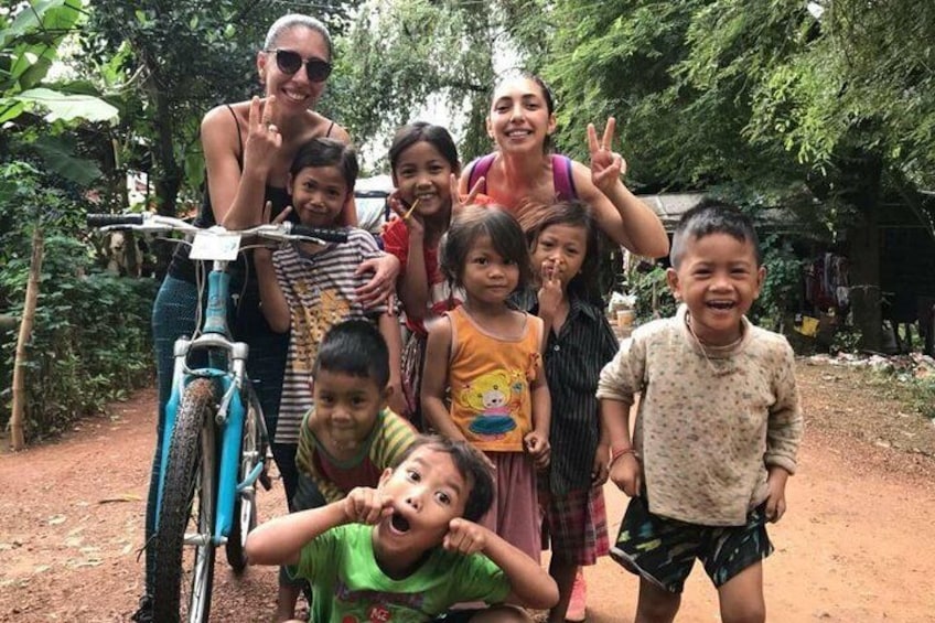 Half day morning bicycle tour to Explore local livelihood and test local snacks 