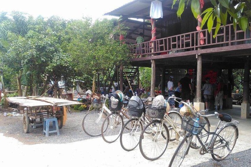 Half day morning bicycle tour to Explore local livelihood and test local snacks
